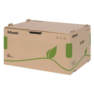 Container arhivare si transport ESSELTE Eco, deschidere frontala, carton, natur_1