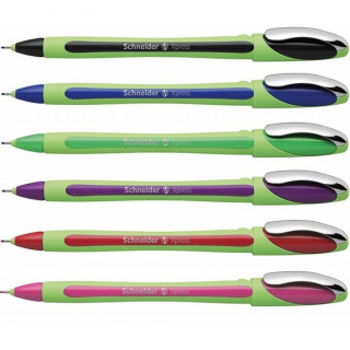  Display SCHNEIDER Xpress, 30 linere-(9x albastru,negru, 3x rosu,verde,violet,roz)_1