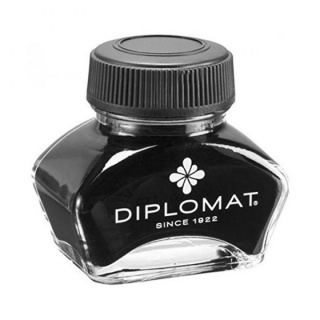 Calimara cu cerneala Diplomat, 30 ml - negru