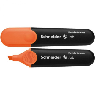 Textmarker SCHNEIDER Job, varf tesit 1+5mm - portocaliu