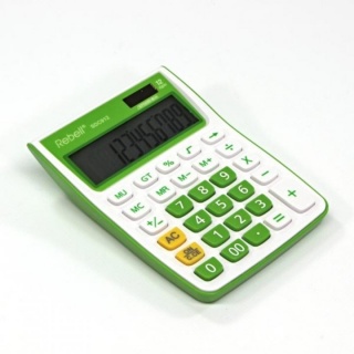 Calculator de birou, 12 digits, 145 x 104 x 26 mm, Rebell_1