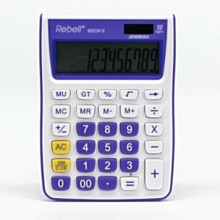 Calculator de birou, 12 digits, 145 x 104 x 26 mm, Rebell_2