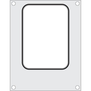 Matrita sigilare pentru un recipient cu un compartiment 187x137 mm