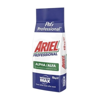 Detergent Rufe profesional, 15 kg Ariel "Alfa"
