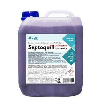 Detergent profesional, dezinfectant pardoseli, Septoquill, 5 litri