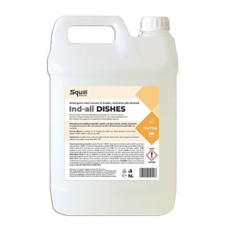 Detergent vase, inodor incolor, industria alimentara, Squill, 5 litri