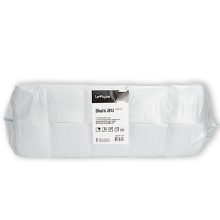Hartie igienica bulk-pack, LePapier, 2 straturi, alba, 40 set/bax